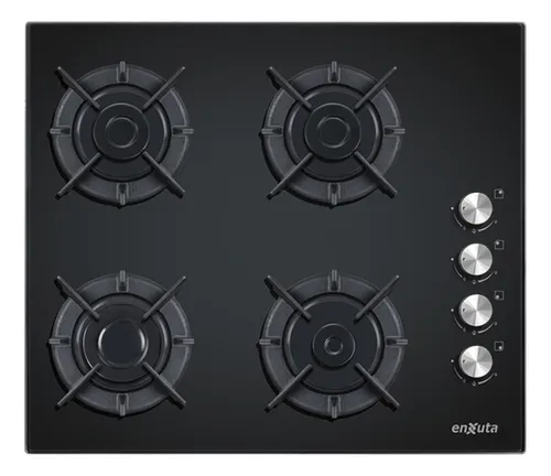 Anafe A Gas Enxuta Aenx5542ng Vidrio Color Negro Color Vidrio negro