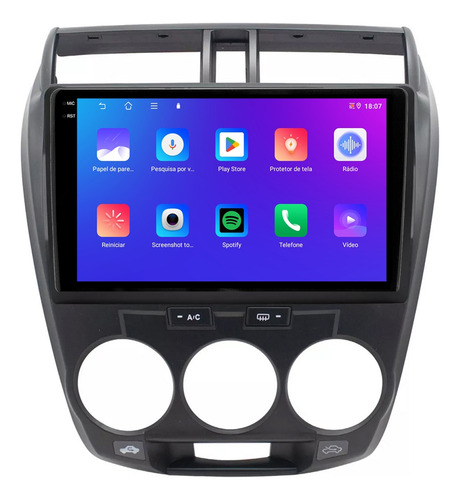Multimidia City 09/14 9p Android Carplay 4/64gb + Ré