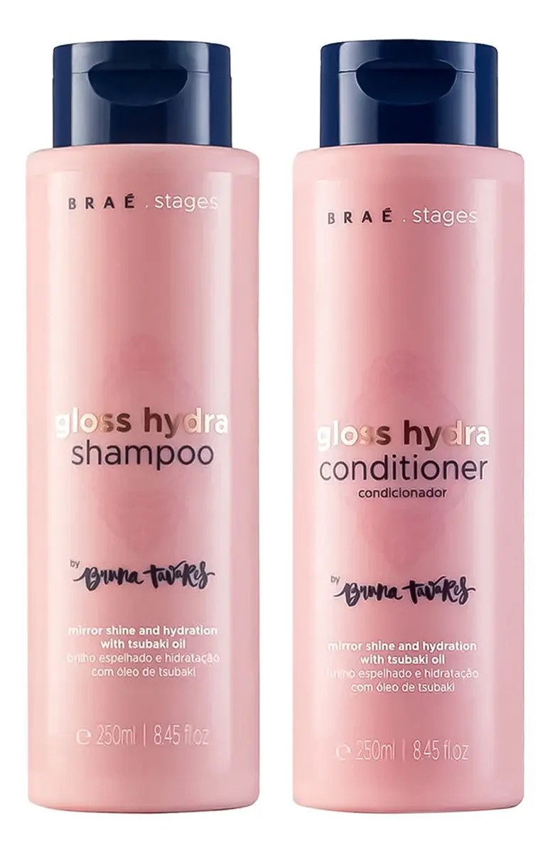 Braé Stages Gloss Hydra Shampoo/Condicionador - By Bruna Tavares