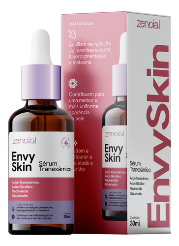 Sérum Facial Melasma E Acne Com Ácido Tranexâmico Acneica Noite