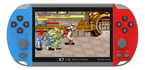 Consola De Juegos Portátil X7 Neutral Dual Play