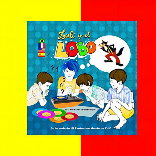 Zali Y El Lobo (spanish Edition), De Le Diagon, Galiana. Editorial Oem, Tapa Blanda En Español