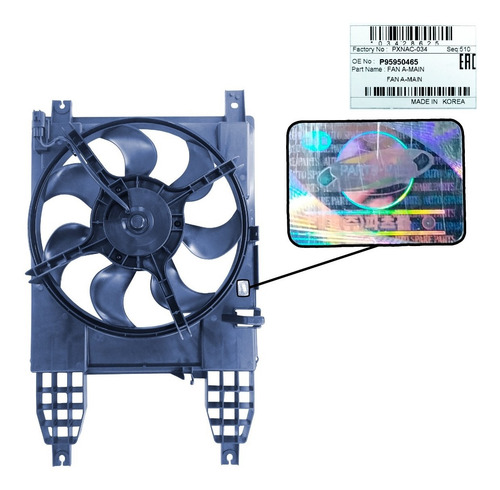 Imagen 9 de 10 de Electroventilador Aveo Speed 2012 2013 2014 Original