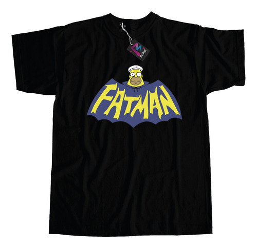 Remera Simpsons Fatman Parque Gordasico Calidad Premium