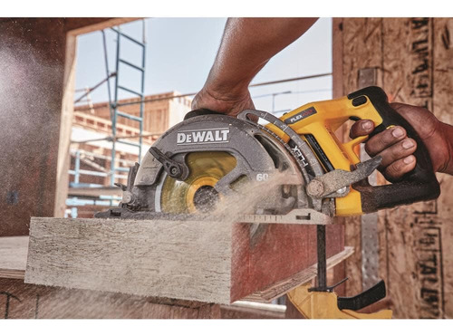 Serra Circular Dewalt Flexvolt 60v Max* 7-1/4 Polegadas Worm
