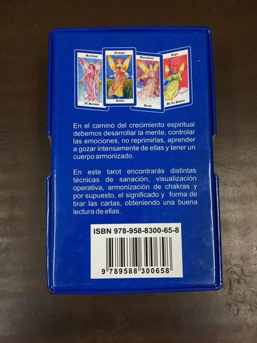 Imagen 3 de 7 de Tarot Angelico 78 Cartas