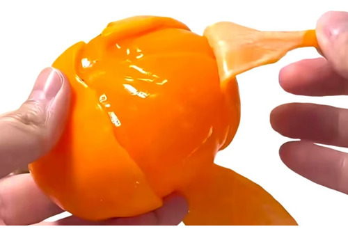 Squishy Mandarina Naranja Para Apretar Antiestres Naranja
