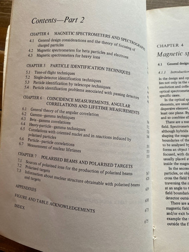 England. Techniques In Nuclear Structure Physics. Part 2. 1 (Usado)