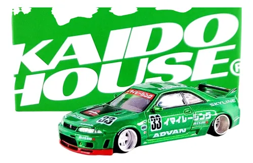 Kaido House Nissan Skyline Gtr R33 Imai Racing150 Cor Verde