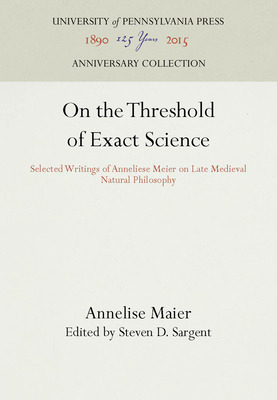 Libro On The Threshold Of Exact Science: Selected Writing...