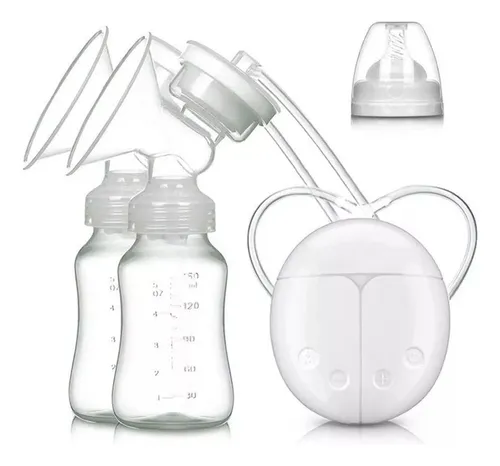 Extractor De Leche Eléctrico Doble Bomba Usb +30 Bolsa Leche