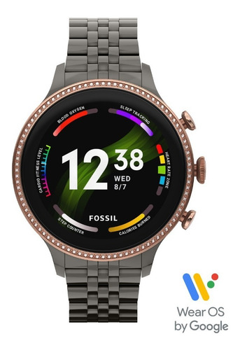 Imagen 1 de 9 de Smartwatch Fossil Gen 6 Mujer Acero Inoxidable V