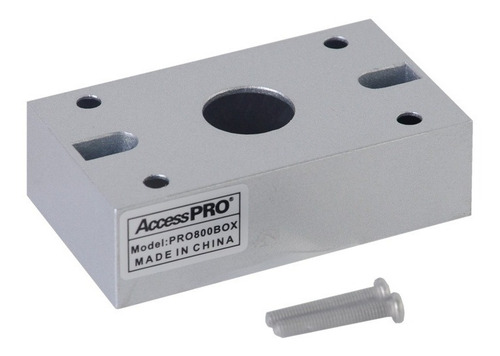 Caja Cromada Para Instalación Del Botón Accesspro Pro800b