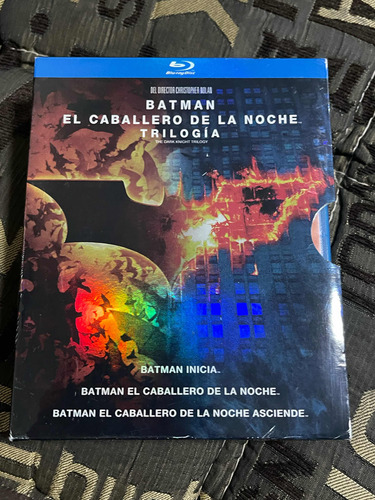 Batman Caballero De La Noche Trilogía Blu Ray Original