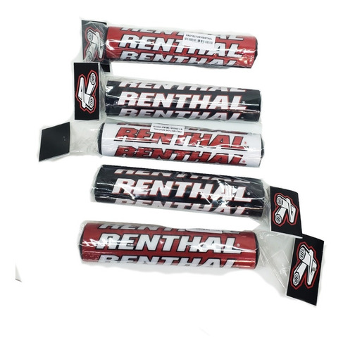 Imagen 2 de 2 de Pad Renthal Color Negro Letras Blancas Honda Tornado Xr250