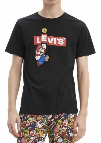 Playera levis outlet mario bros