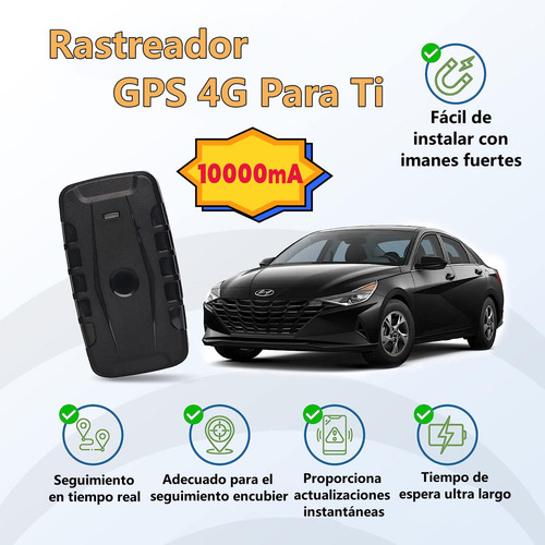 Salind GPS GT76 Localizador Rastreador Gps Tracker Auto 4g 10000mah