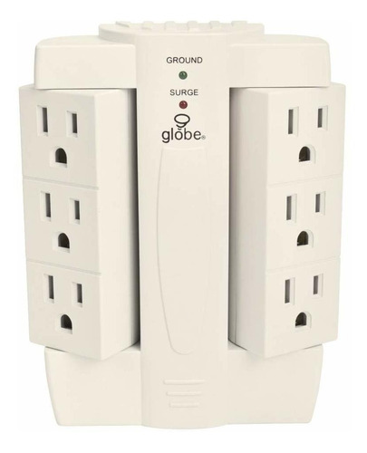  Outlet Space Saver Swivel Surge Protector Wall Adapter...