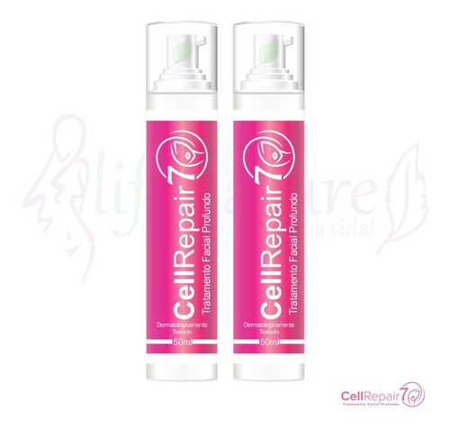 Cellrepair7 Creme Anti-idade 50ml 2 Frascos Frete Grátis*