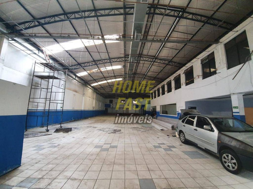 Imagem 2 de 19 de Galpão Para Alugar, 1000 M² Por R$ 18.000/mês - Vila Galvão - Guarulhos/sp - Ga0304