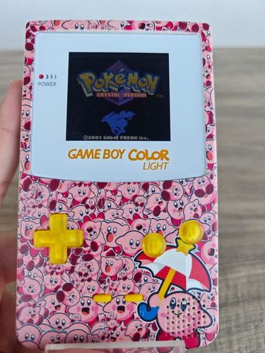 Gameboy Color - Ips Tft2.2 Kirby Branco (Usado)