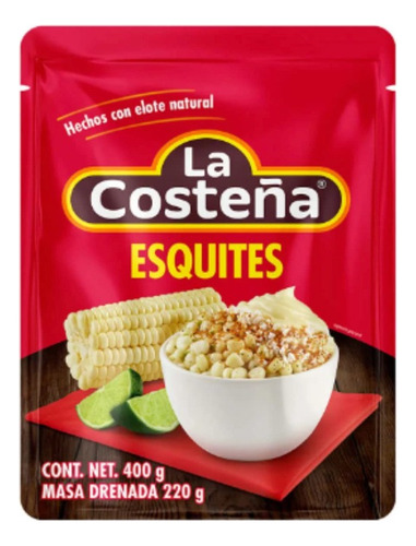 La Costeña Esquites Pouch 400 Gr.