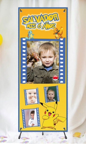 Imagen 6 de 10 de Banners Cumpleaños Promoción Con Soporte Incluido