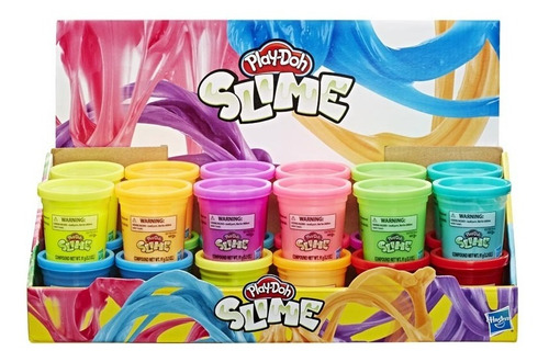 Play Doh Slime Lata Individual Colores Surtidos Hasbro Amv
