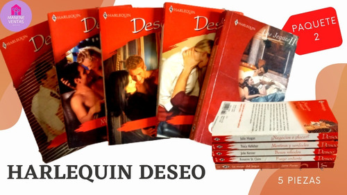 Pack Novelas Harlequin Deseo