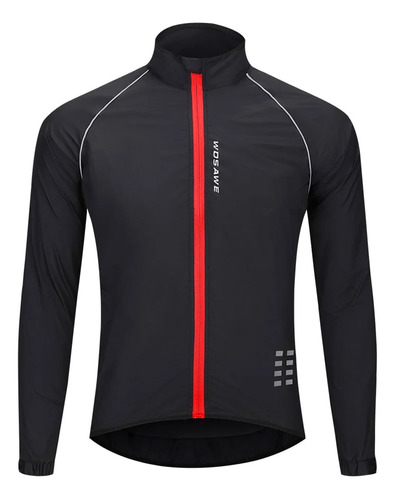 Casaca De Ciclismo Wosawe Cortaviento, Impermeable Y Ligera