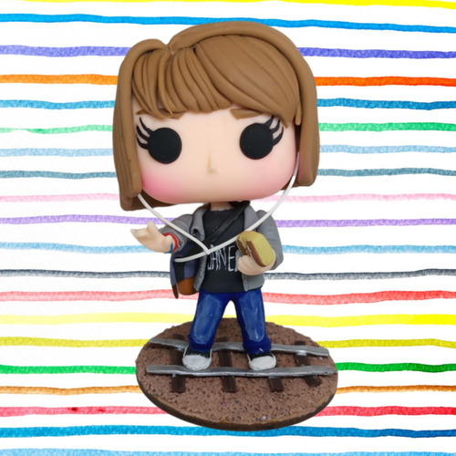 Max Caulfield - Life Is Strange Estilo Funko Em Biscuit