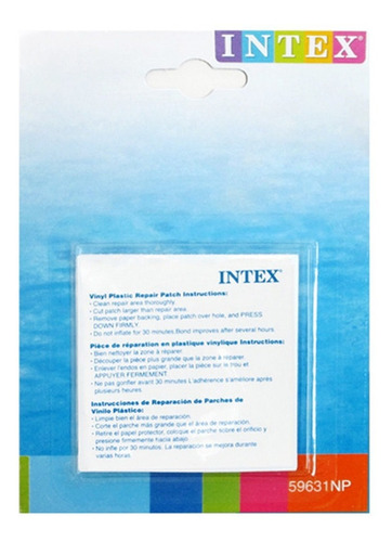Imagen 1 de 5 de 6 Parches Adhesivos Para Salvavidas Inflables Intex 59631