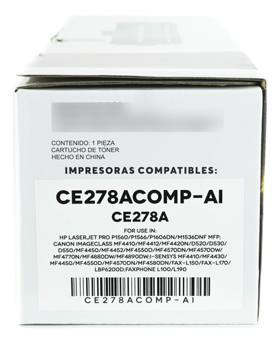 Toner Tigre 128 Compatible Con Canon Mf4770n