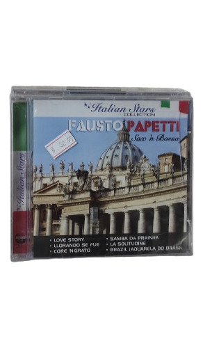 Cd Fausto Papetti - Sax´n Bossa ( Lacrado )