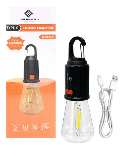 6pcs Foco Led Recargable Para Camping,impermeable