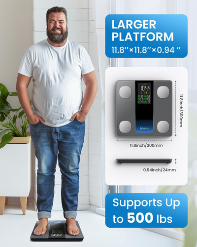 Báscula Inteligente Renpho Elis 2xl Para Peso Corporal Con P