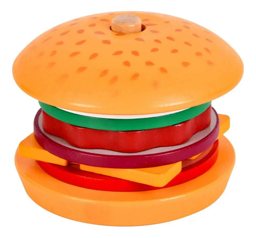 Juguetes De Simulación Para Apilar Hamburguesas