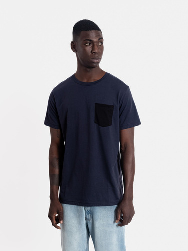 Polo Para Hombre Dunkelvolk Basic Simpl Contrst Pockt Teenyn