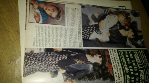 Revista Hola 2391  Año 1990 Priscilla Presley Feliz Mama