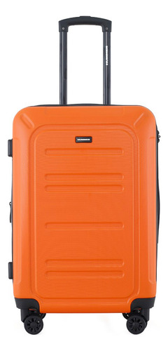 Valija Hummer Mediana 24puLG Abs Equipaje Maleta Amplia Color Naranja