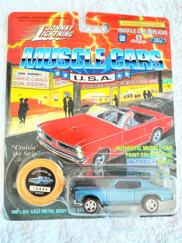 1970 Chevelle Ss, Muscle Cars, Johnny Lightning, 1994, 2