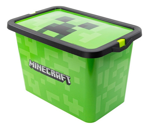 Caja Organizadora Infantil Minecraft 7 Lts Plástica 