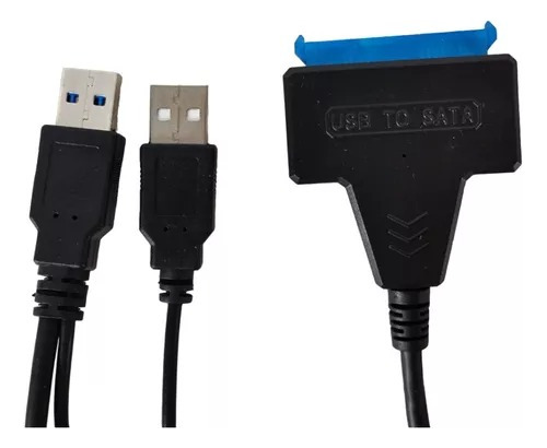 Cable Convertidor Sata Doble Usb 3.0 Adaptador Disco Duro