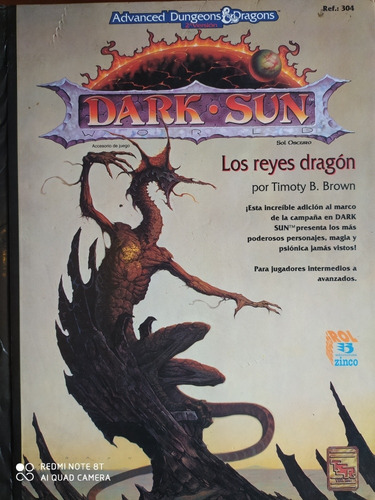 Dark Sun - Los Reyes Dragón / Dungeons And Dragons