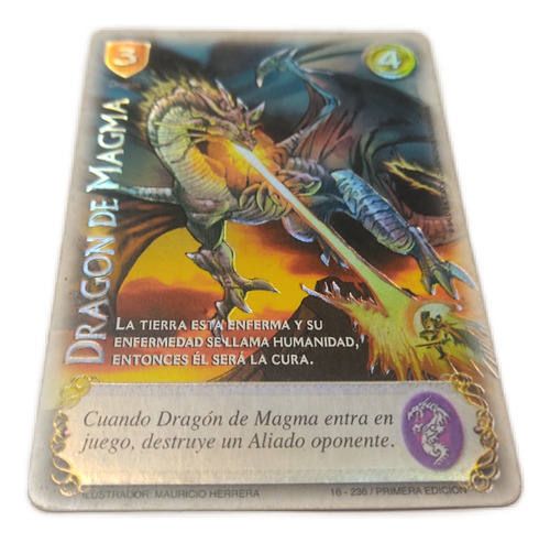 Carta Dragón De Magma Mitos Y Leyendas 