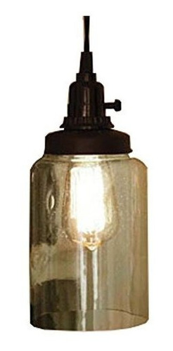 Lámpara De Lava - Lámpara Colgante Bote Cilindro Mediano