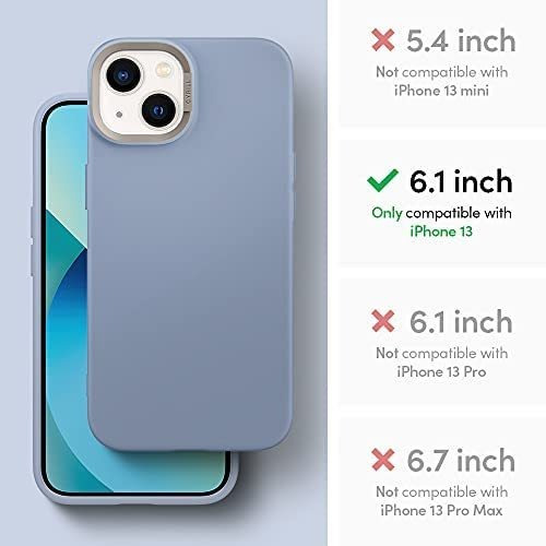 Imagen 2 de 6 de Funda Cyrill Color Brick Para iPhone 13 - Sky