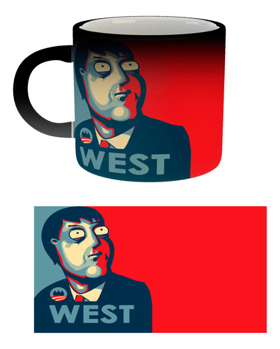 Taza Mágica Family Guy Padre Familia West |de Hoy No Pasa| 8