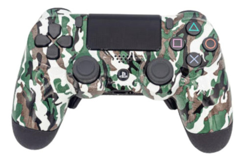 Controle Stelf Ps4 Com Grip Jungle Camoo