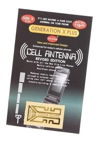 Antena Booster Amplificador De Señal Celular Gsm 3g 4g Bam